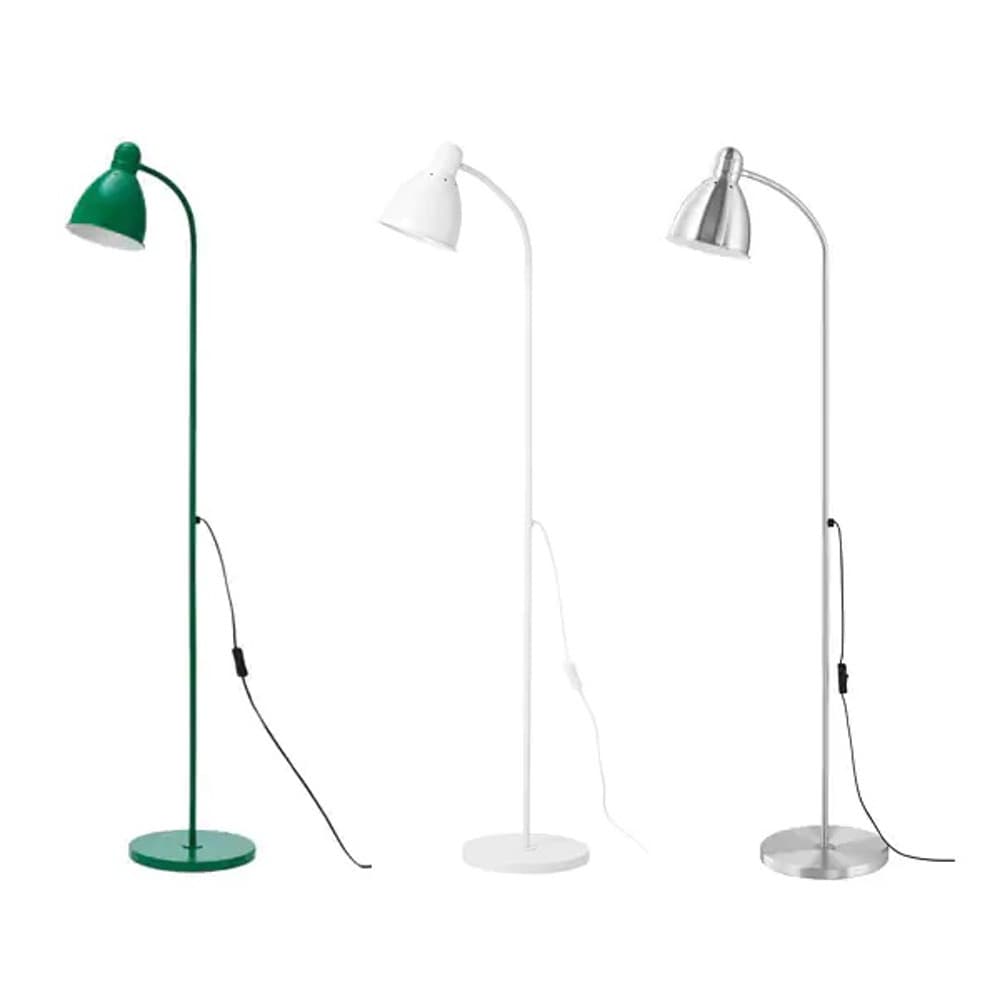 IKEA LERSTA Cost-effective floor space Living room Interior stand Reading lamp Lighting fixture LED Northern Europe