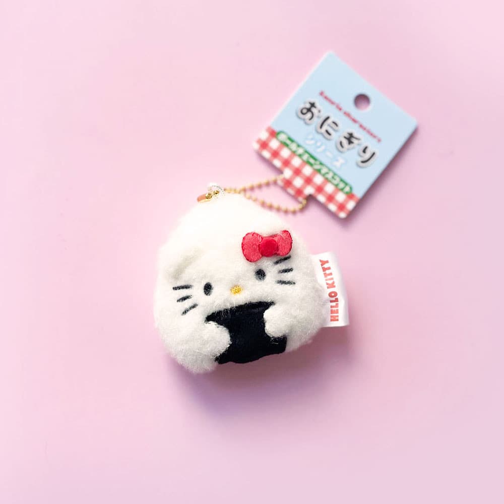 Sanrio Hello Kitty Onigiri Series Rice Ball Chain Keyring