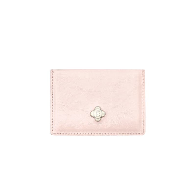 daisy card slot - soap pink