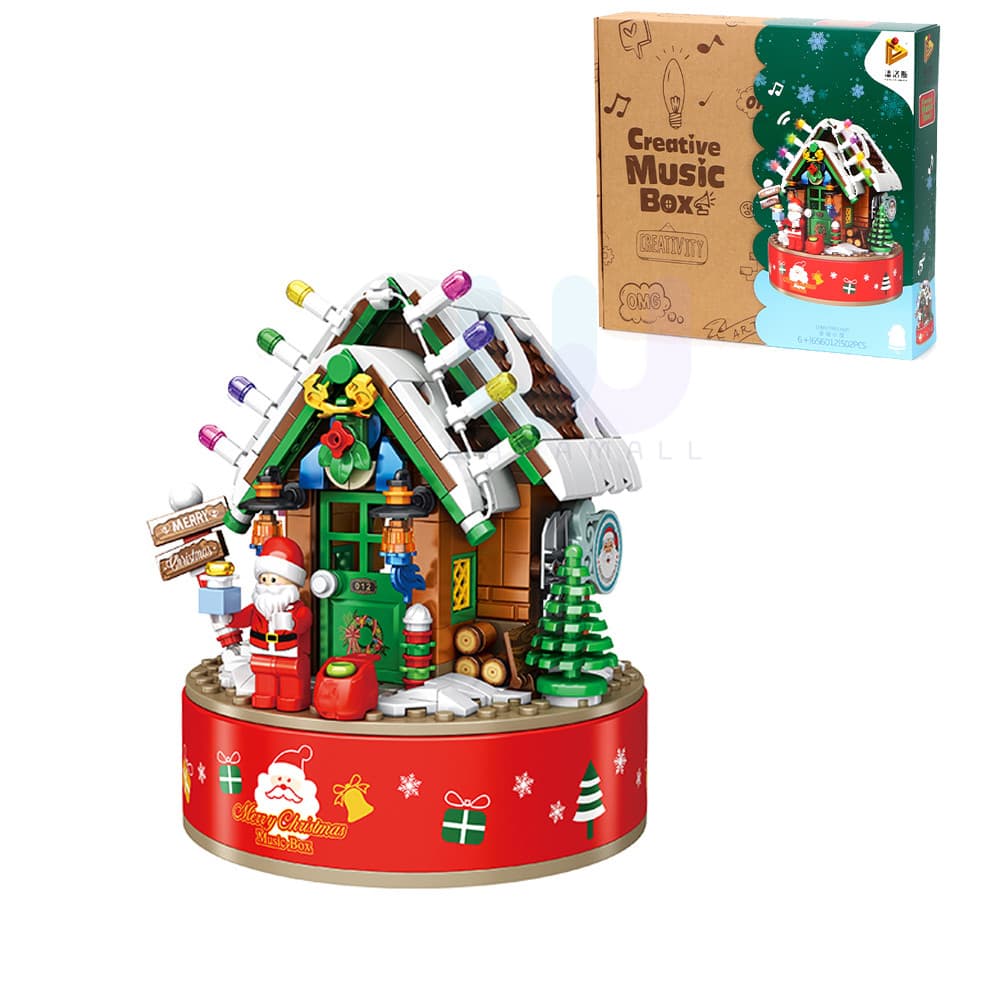 Lego Christmas Gift New Year-end Gift Christmas Decoration House Orgel