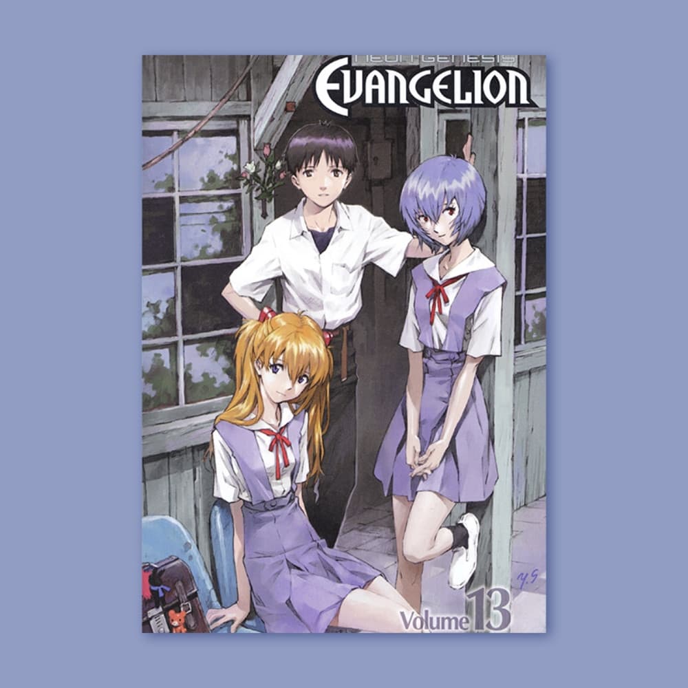 New Century Evangelion Poster Shinji Asuka Kaoru Rei Retro Bromide 90s Masterpiece Cartoon